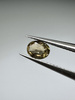 Turmalin fasetowany miedziany owal 5 x 4 mm