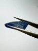 Szafir niebieski nieregularny fasetowany 18x13 mm