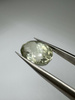 Zielony ametyst prasiolit fasetowany owal 18 x 12 mm