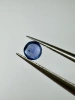 Szafir niebieski naturalny fasetowany okrągły fi 3,57 mm