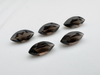 Kwarc dymny markiza fasetowany 7x3.5 mm