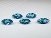 Topaz niebieski markiza fasetowany 8x4 mm