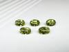 Perydot oliwin owal fasetowany 6x4 mm