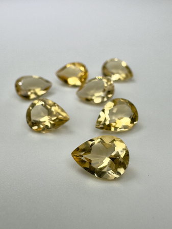 Cytryn gruszka fasetowany 8x6 mm