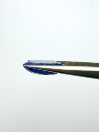 Szafir niebieski owal fasetowany 19,7x12,3mm