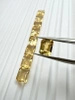 Cytryn jasny oktagon fasetowany 8x6 mm