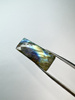 Labradoryt naturalny fasetowany prostokąt 35x13 mm