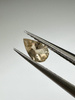 Turmalin fasetowany żółty gruszka 5 x 3 mm