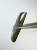 Labradoryt naturalny fasetowany prostokąt 35x13 mm