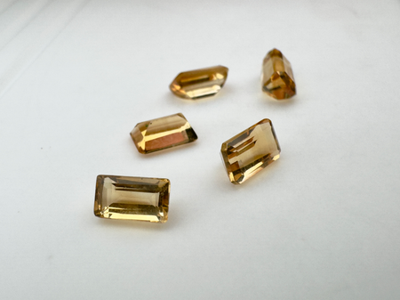 Cytryn oktagon fasetowany 5x3 mm