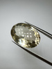 Kwarc dymny naturalny fasetowany owal 24 x 17 mm