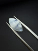 Moonstone rainbow kamień księżycowy fasetowany kaboszon markiza 16,4x8,3 mm
