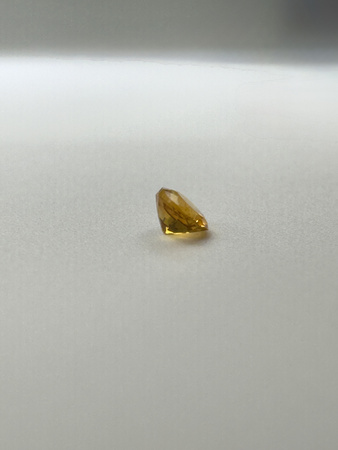 Cytryn naturalny fasetowany okrągły fi 3,6 mm