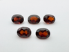 Granat rodolit owal fasetowany 4x3 mm