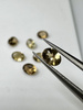 Turmalin fasetowany miedziany owal 4x3 mm