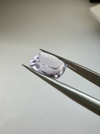 Ametyst naturalny fasetowany beczułka 12x11 mm