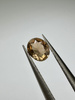 Turmalin fasetowany miedziany owal 5 x 4 mm