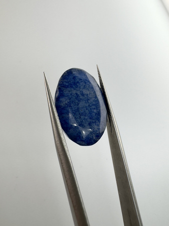 Szafir niebieski naturalny fasetowany owal 19x14 mm