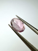 Turmalin fasetowany różowy owal 6x4 mm