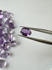 Ametyst naturalny fasetowany owal 7x5 mm