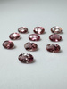 Turmalin fasetowany różowy owal 5 x 3 mm