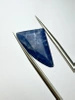 Szafir niebieski nieregularny fasetowany 18x13 mm