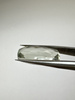 Prasiolit naturalny fasetowany nieregularny 19x10 mm
