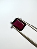 Granat rodolit  naturalny fasetowany oktagon 8x6 mm