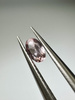 Turmalin fasetowany jasny różowy owal 5 x 3 mm