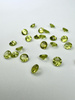 Perydot oliwin okrągły fasetowany  fi 4 mm