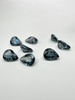 Topaz london blue gruszka fasetowany 8x6 mm