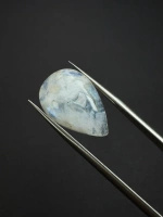 Moonstone rainbow kamień księżycowy kaboszon łezka 22,1x14,8 mm