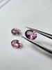 Turmalin fasetowany różowy owal 4x3 mm