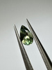 Turmalin fasetowany zielony gruszka 5 x 3 mm