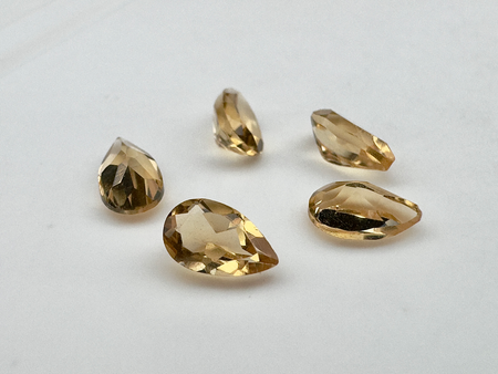 Cytryn gruszka fasetowany 5x3 mm