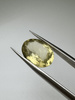 Lemon kwarc naturalny fasetowany owal 16 x 12 mm