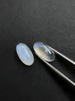 Moonstone rainbow kamień księżycowy para markiza 14x7 mm