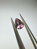 Turmalin fasetowany różowy gruszka 4x3 mm