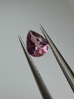 Turmalin fasetowany różowy gruszka 5 x 4 mm
