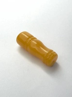 Bursztyn bałtycki naturalny Islamski koralik modlitewny Imam Minaret Tasbih 36,3x12,9 mm