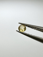 Cytryn naturalny fasetowany okrągły fi 2 mm 