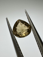 Turmalin fasetowany miedziany gruszka 4,31 x 4,31 mm