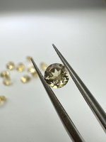 Cytryn naturalny fasetowany okrągły fi 5 mm 