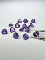 Ametyst naturalny fasetowany gruszka 6x6 mm