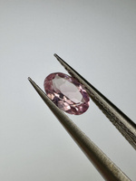 Turmalin fasetowany różowy owal 6x4 mm