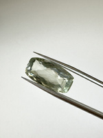 Prasiolit naturalny fasetowany nieregularny 19x10 mm