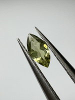 Turmalin fasetowany zielony markiza 6 x 3 mm