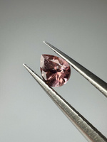 Turmalin fasetowany różowy gruszka 5 x 4 mm