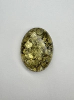 Bursztyn bałtycki naturalny owal kaboszon 40x30 mm