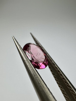 Turmalin fasetowany różowy owal 6x4 mm